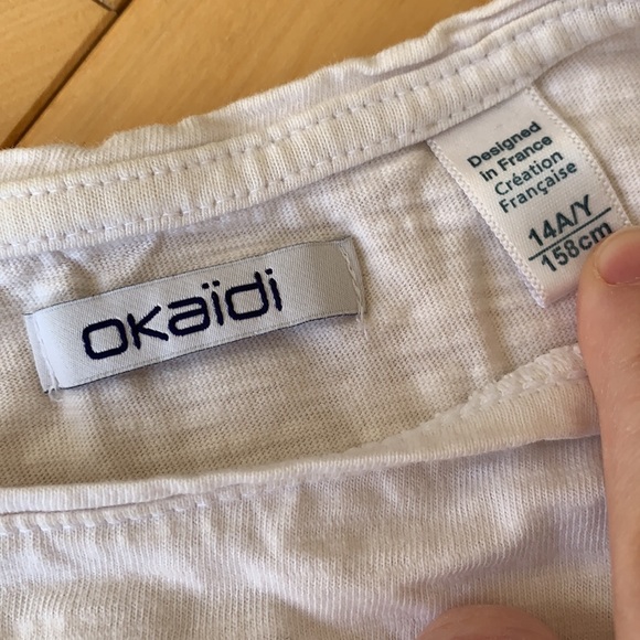 Okaïdi white tee - Picture 2 of 2